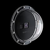 gopole dome inkl tauchgehäuse für hero5-7 black Wasserdicht bis 45 m – LCD-Bildschirme vorne und hinten sichtbar während der Nutzung.