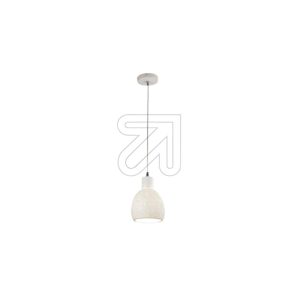 Fabas LUCE 3534-40-102 Marine suspension Metal and ceramic structure White