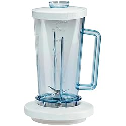 Picadora 700W Moulinex A327R1 ANAKEL HOME Moulinex Repuesto Vaso Batidora de Mano A32804 Compatible con Picadora Moulinex Moulinette A320R1 - A328 | 1.25 litros de Capacidad, Plástico Resistente, Compatible con Lavavajillas
