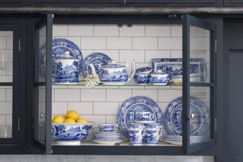 Spode Blue Italian 12" Charger Plate, Made in England, Fine Porcelain, Dishwasher Safe