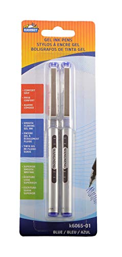 Bolígrafos Paperway gel 6 unidades, tinta negra-azul-roja miniatura 2