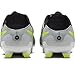 Nike Tiempo Legend 10 Academy Multi-Ground Low-Top Soccer Cleats (DV4337-001, Metallic Silver/Volt/Black) Size 10
