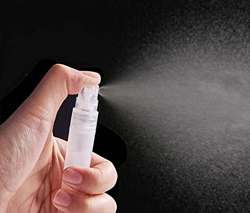 Furnido 10Ml 1/3Oz Mini Portable Pen Perfume Bottle Spray Bottle Sample Small Empty Containers Fragrances Atomizer Refillable Bottles Colored Plastic Pen Shape Travel Set-Pack Of 10 Random Color #TOP6