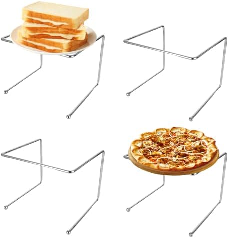 Amazon.com: CYEAH Metal Pizza Table Stands Set of 4, Pizza Pan Riser ...