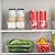 2 Pack Fridge Organizer Bins with Wheels, Refrigerator Organizers and Storage Drawer with Removable Dividers, Clear Plastic Pantry Storage Bins, Kitchen Organization