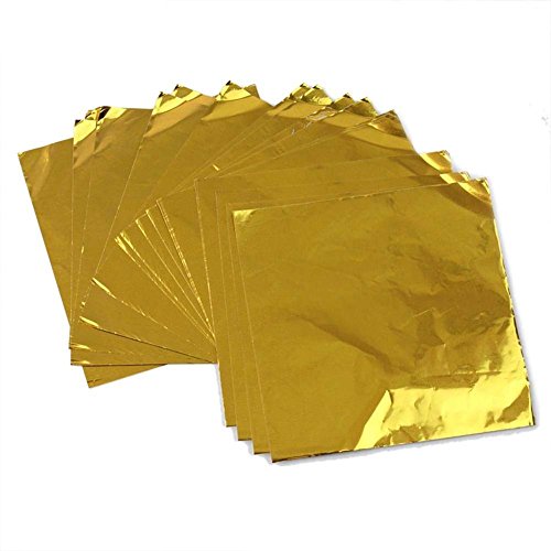 Buy Metallic Foil Paper Sheets, Origami Folding Paper 100 Square Sheets