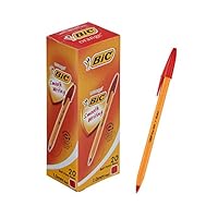 BIC オレンジEG 1.0 黒 E-ORMJ20EG 油性ボールペン オレンジ ミディアムEG 黒 1.0mm 20本 E
