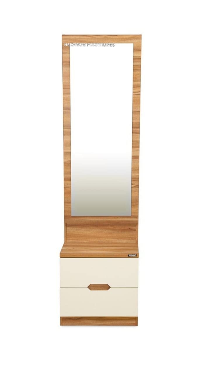 Dressing Table with Drawer and Mirror-image-0