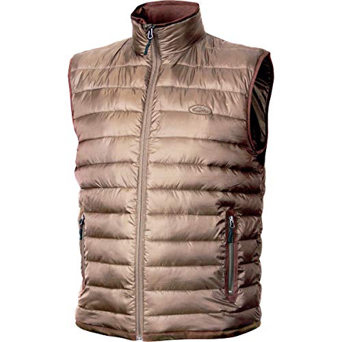 Image of Drake Waterfowl Men's Synthetic Double Down Insulated Zipped Hunting Vest