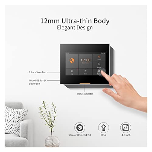 Alarme Intelligente Maison Sans Fil Tuya Ost-02-H501-Set-G