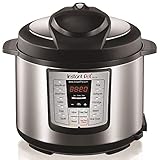 Instant Pot LUX60V3 V3 6 Qt 6-in-1 Multi-Use Programmable Pressure Cooker, Slow Cooker, Rice Cooker, Saut, Steamer, and Warmer (Renewed)