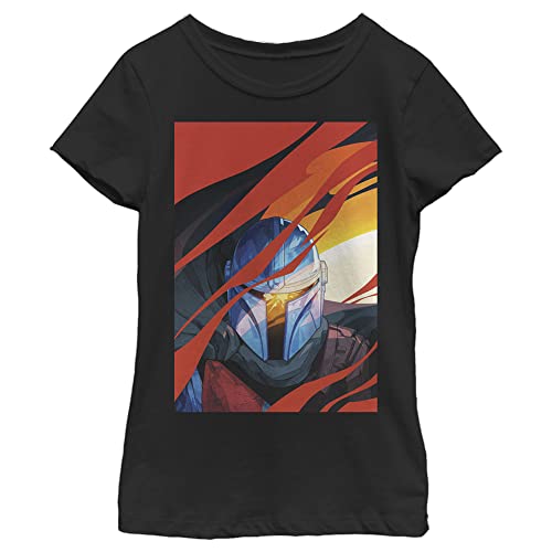 T-shirt Star Wars cadeau fille ado motif Mandalorian Smoke M
