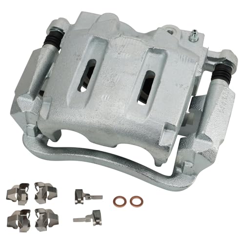 Image of TRQ Brake Caliper Set Compatible with 2005-2007 Ford F-250 Super Duty F-350 Super Duty