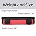 MistyBrew Golf Weighted Swing Trainer – 110g Clip-On Warm-Up Weight for Adult Golfers, Scratch-Free Rubber Grip for Driver/Iron Practice, Lightweight Training Aid with No Tools Needed, Red