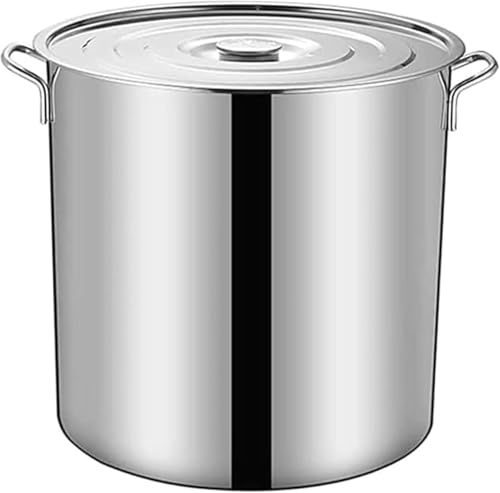 寸胴鍋 40cm 50L ステンレス製 蓋付き 業務用 キッチン用品 厨房用品