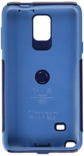Otterbox Commuter Series Case For Samsung Galaxy Note 4 - Retail Packaging - Ink Blue (Admiral Blue/ Deep Water) #TOP1