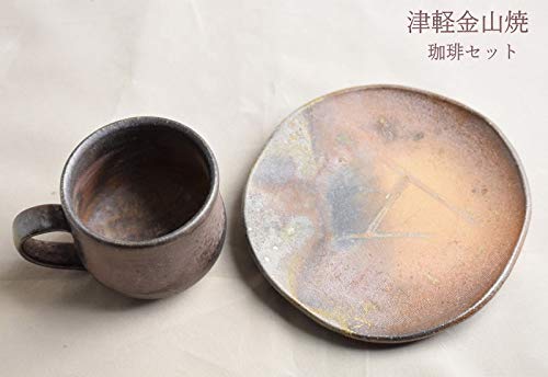 【おうちカフェ】 金山焼 コーヒードリッパー＆ポット・コーヒーカップ２客　新品！ おうちカフェ】 金山焼 コーヒードリッパー＆ポット・コーヒーカップ2