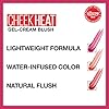 Maybelline-Cheek-Heat-Gel-Cream-Blush-lightweight-Breathable-Feel-Sheer-Flush-Of-Color-Natural-Looking-Dewy-Finish-Oil-Free-Face-Makeup-Rose-Flush-027-Fl-Oz Maybelline Cheek Heat Gel-Cream Blush Makeup, lightweight, Breathable Feel, Sheer Flush Of Color, Natural-Looking, Dewy Finish, Oil-Free, Rose Flush, 1 Count