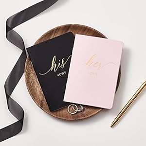Alternative view of AKITSUMA Gelübdebücher für Hochzeit Braut und Bräutigam Heft für Hochzeit Geschenk 2er Set
