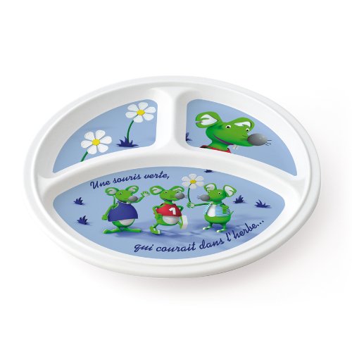 Plastorex 8107 SD - Piatto per bimbi in melamina