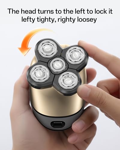 Image of Electric Razors for Women, 5-in-1 Rechargeable Body Shaver - Waterproof Wet Dry Hair Remover - Trimmer for Lady Face Underarms Bikini,Lips,arms, Legs