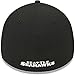 New Era Men's Black Seattle Seahawks Throwback Main 39THIRTY Flex Hat