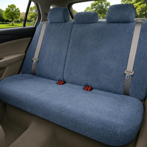 Image of Royal Bharmal Universal Fit Car Seat Cover Towel Set for 5 Seater Cars | 8 Piece Premium Terry Cotton Washable Seat Covers | Breathable Sweat Absorbent Seat Protectors (Gray)