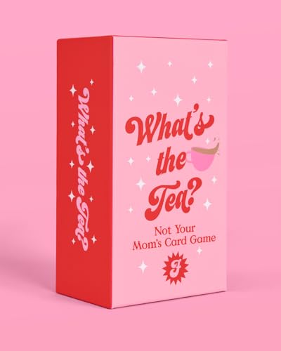 xo, Fetti What's The Tea? Playing Card Game | Bachelorette Party Activity, Cute Birthday Event, Adult Girl's Night Spill The Tea Fun, Group Bach Decor, Funny Party Supplies