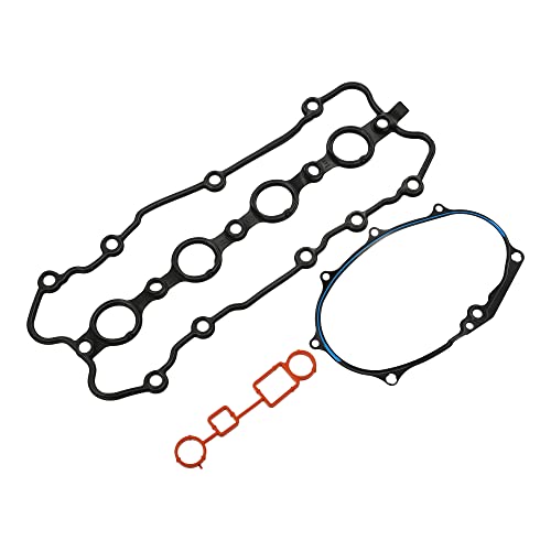 Image of X AUTOHAUX 1 Set VS50685R Engine Valve Cover Gasket for Audi A3 2.0L 2006-2008 for Audi A4 2.0L 2005-2008