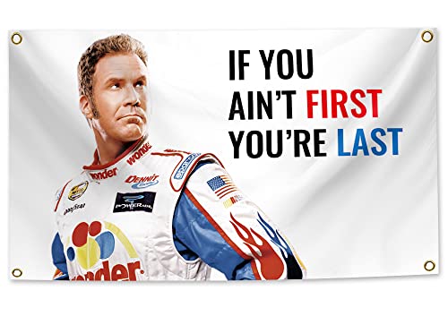 If You Ain't 1st First You're Last Funny Flag 3x5 Foot Flag 100% Durable Polyester With Brass Buckle, Suitable For Indoor And Outdoor College Dormitory Rooms. (Multicolor-3) If You Ain't 1st First You're Last Funny Flag 3x5 Foot Flag 100% Durable Polyester With Brass Buckle, Suitable For Indoor And Outdoor College Dormitory Rooms. (Multicolor-3)