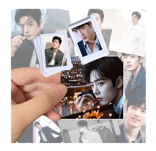 肖戦 写真 シール シャオジャン 62枚シール+30枚写真 防水ステッカー アイドル 応援 萌えグッズ DIY 手帳シールのサムネイル