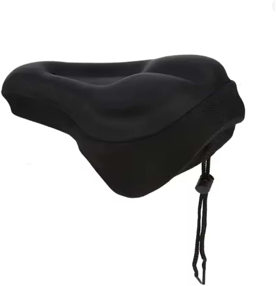 Capa de banco Selim com Gel de Alta Densidade para Bicicleta - Conforto Imediato e Universal para MTB/Spinning