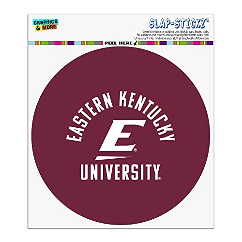Eastern Kentucky Colonels Automotive Car Window Locker Circle Bumper Sticker