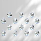 Sonnenfänger, 20 Stüick 30 mm Kristalle zum Aufhängen, Kronleuchter Anhänger, Kristall Sonnenfänger, Prisma Kristall, Kristallprismen-Kugel für Fotografie Gartenfensterdekoration