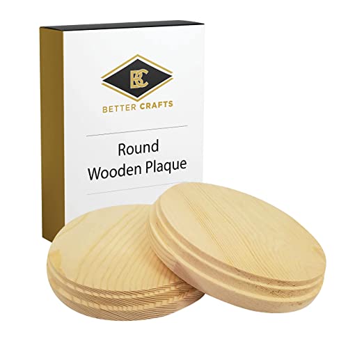 Better Crafts 3175 Round Wooden Plaques cover