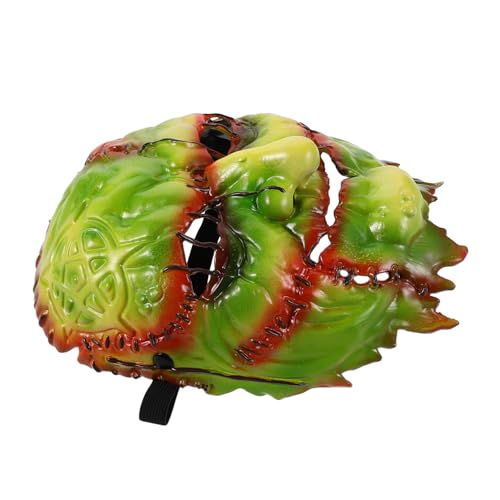 Masque de sorcière Halloween effrayant en EVA réaliste pour cosplay adulte