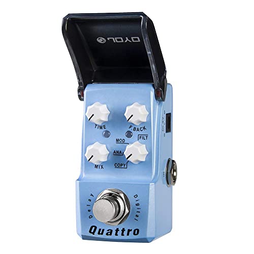Joyo Mini Pedals Digital Delay & Overdrive & Reverb For Electric Guitar Effect Most Frequently Combination Budget Pedals In Bundle #TOP1
