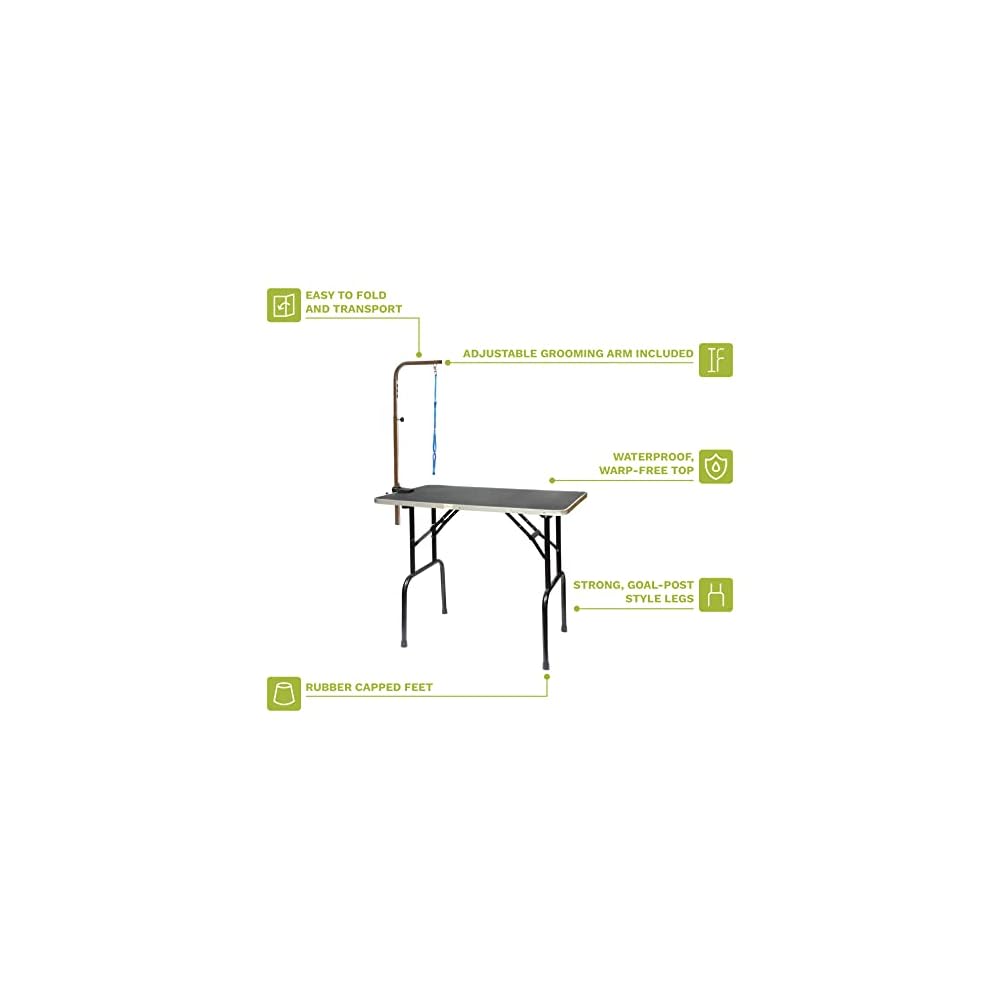 Go Pet Club Pet Dog Grooming Table with Arm, 30-Inch - Imagen 5