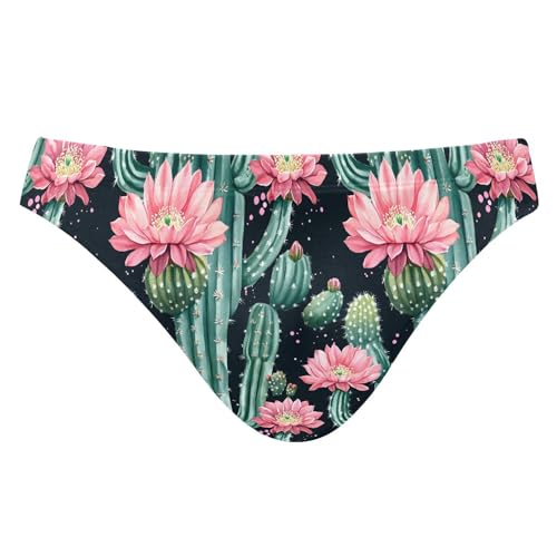 Mens Swim Briefs Cactus Flower Swimwear Bikini Swimsuit XL B0403979