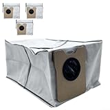 Yuanpgky Staubsaugerbeutel mit großem Fassungsvermögen, kompatibel mit C20 Roboter-Staubsauger für die Hausreinigung (4 Stück)