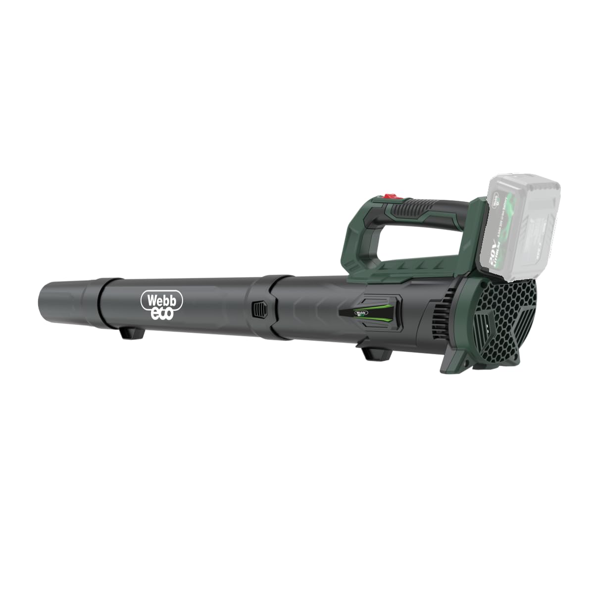 Webb Eco WEV20ABBARE 20v 100mph Cordless Axial Blower (Tool Only)