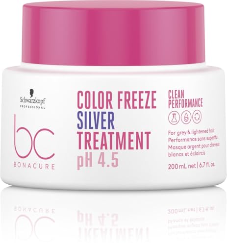 Schwarzkopf Color Freeze Silver Treatment pH 4,5 - maska do włosów siwych 200ml