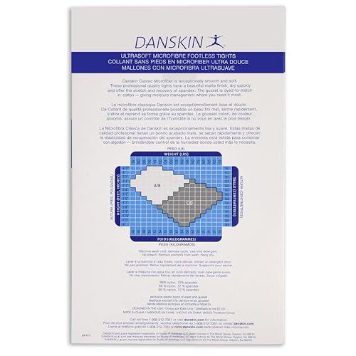 Image of Danskin womens Microfiber Footless Tights