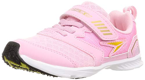 スニーカー 運動靴 最軽量 速乾 16~24cm 2E キッズ 男の子 女の子 SJJ 9620 ピンク 20.0 cm