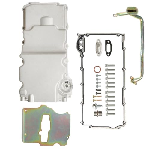 302-2 LS Engine Low Profile Oil Pan Retro Replacement for LS1 LS2 LS3 6.2L 6.0L 5.3L Ca-maro Firebird Ventura Nova F-Body G-body A-body