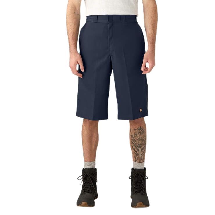 Dickies Men's 15 Inch Inseam Work Short - Relaxed Fit Utility Shorts, Durable Lightweight Fabric for Construction & Shop, Dark Navy, 30 US