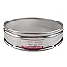 LABALPHA 50 Mesh Lab Sieves, 50 Mesh Test Sieve, 12'' Diameter, 304 Stainless Steel Wire Cloth (0.355mm)