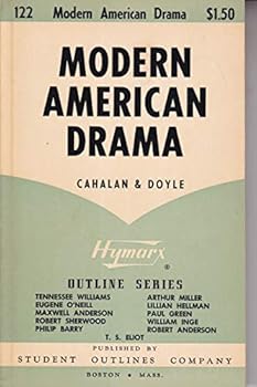 Paperback Modern American drama (Hymarx outline series) Book
