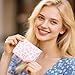 Sunwel Fashion Girls Cute Leopard Print Wallet Small Wallet Card Holder ID Window for Women (PINK LEOPARD)