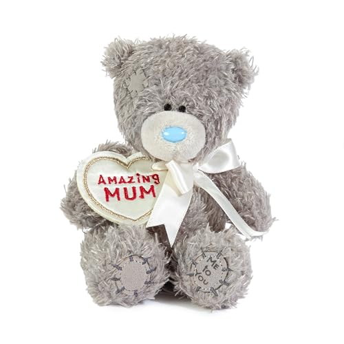 Me To You Tatty Teddy Amazing Mum 10cm Plush Bear With Embroidered Flower - Official Collection